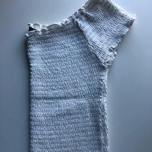 Off the shoulder brandy Melville crop top